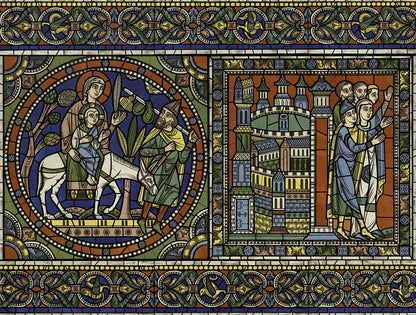 Chartres Stained Glass Window 1000 Piece Jigsaw