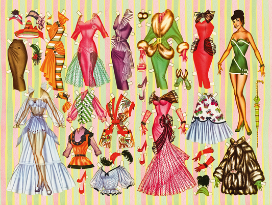 Paper Doll 1000 Piece Jigsaw Puzzle