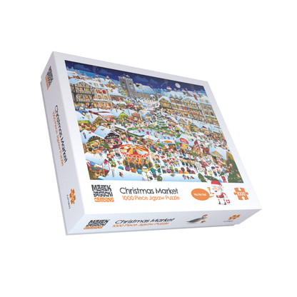 M J Cartoons 3 x 1000 Piece Jigsaw Puzzle Bundle