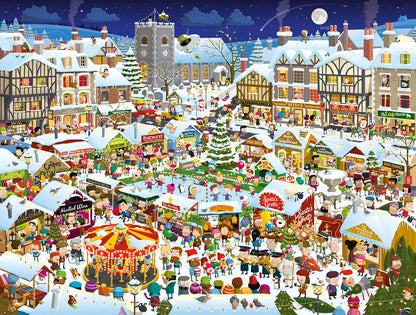 Christmas Market 1000 Piece Jigsaw Puzzle