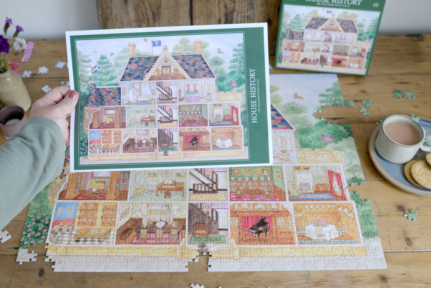 National Trust for Scotland House History 1000 piece Jigsaw puzzle