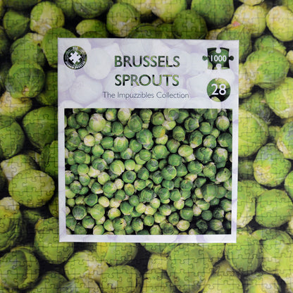 Brussels Sprouts - Impuzzible No. 28 - 1000 Piece Jigsaw Puzzle