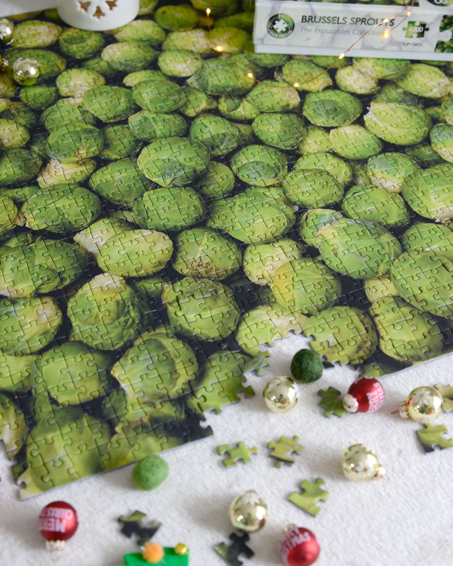 Brussels Sprouts - Impuzzible No. 28 - 1000 Piece Jigsaw Puzzle
