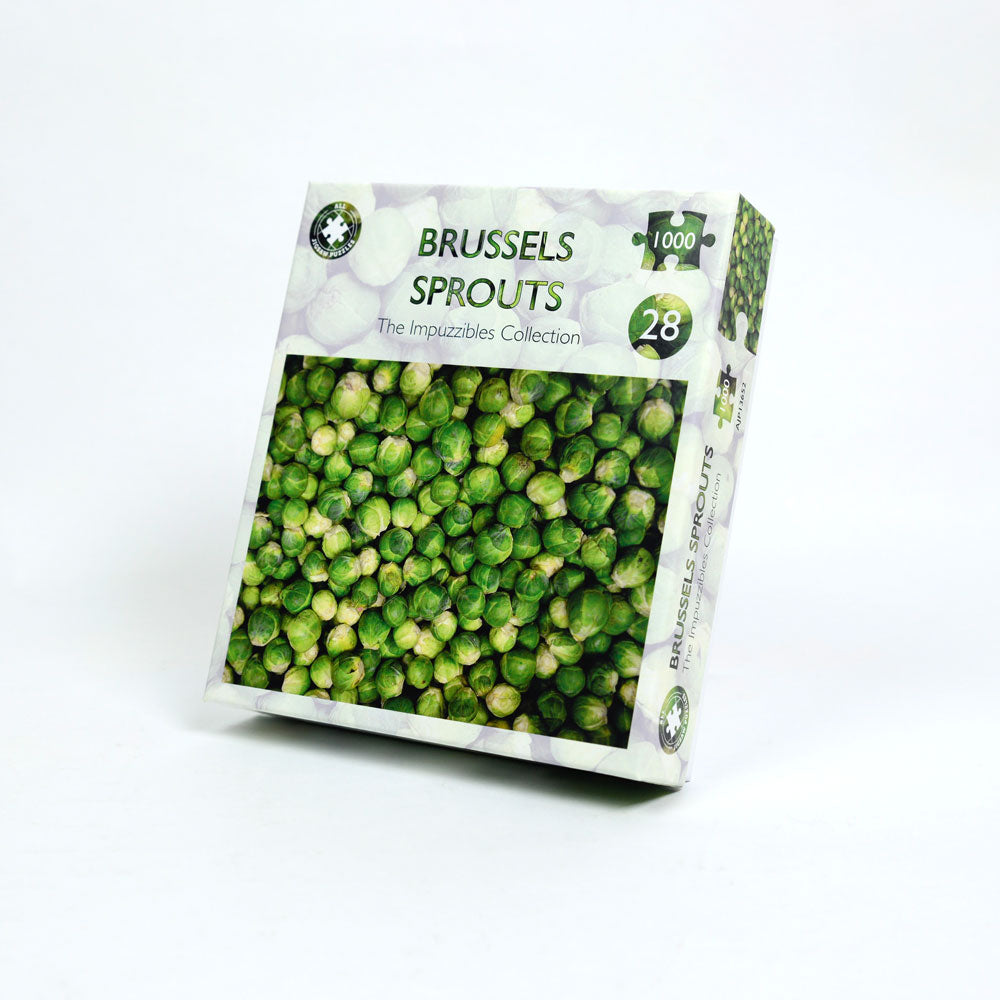 Brussels Sprouts - Impuzzible No. 28 - 1000 Piece Jigsaw Puzzle