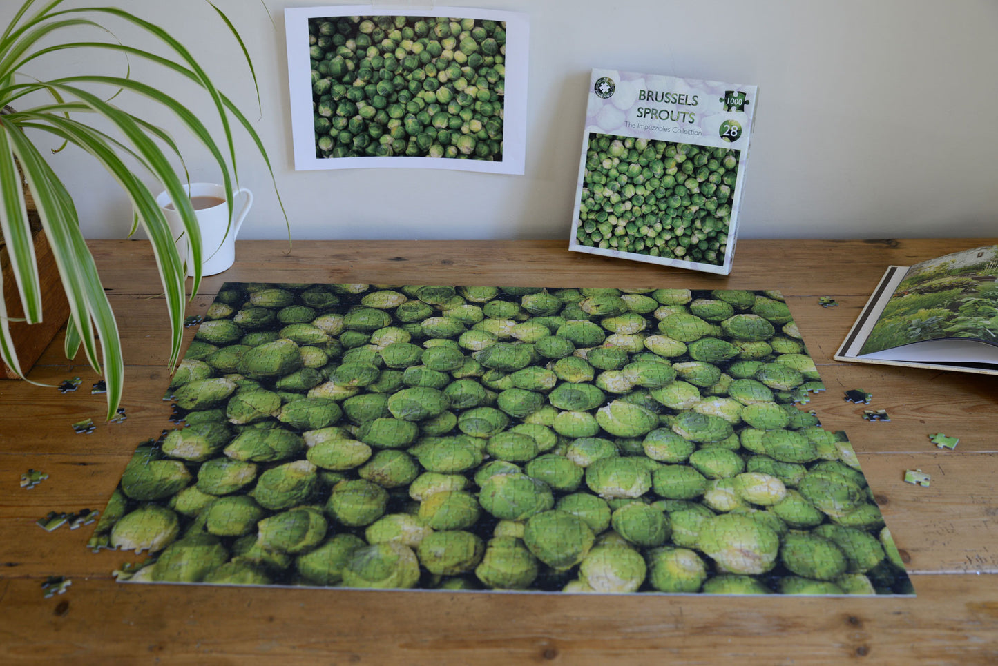 Brussels Sprouts - Impuzzible No. 28 - 1000 Piece Jigsaw Puzzle