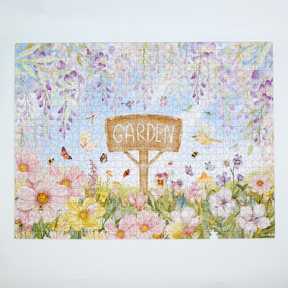 Garden Blooms & Butterflies 1000 Piece Jigsaw Puzzle