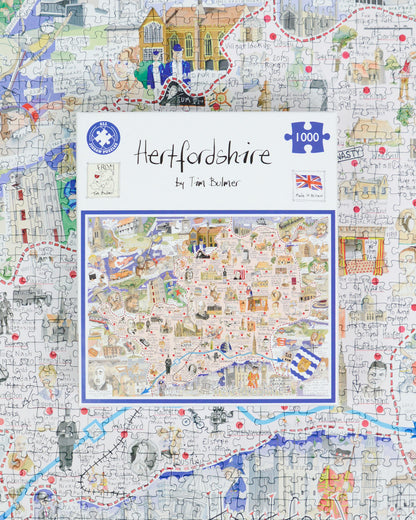 Hertfordshire- Tim Bulmer 1000 Piece Jigsaw Puzzle