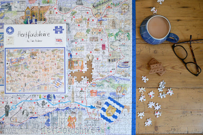 Hertfordshire- Tim Bulmer 1000 Piece Jigsaw Puzzle