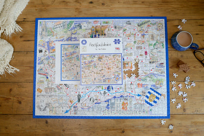 Hertfordshire- Tim Bulmer 1000 Piece Jigsaw Puzzle