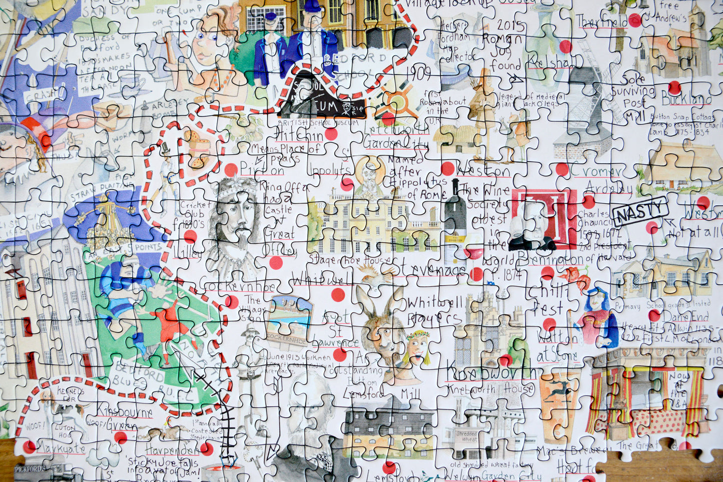 Hertfordshire- Tim Bulmer 1000 Piece Jigsaw Puzzle