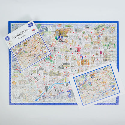 Hertfordshire- Tim Bulmer 1000 Piece Jigsaw Puzzle