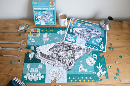 Haynes MG Midget 65th Anniversary 1000 Piece Jigsaw Puzzle
