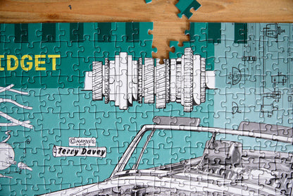 Haynes MG Midget 65th Anniversary 1000 Piece Jigsaw Puzzle