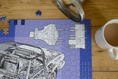 Haynes Triumph Spitfire 1000 Piece Jigsaw Puzzle