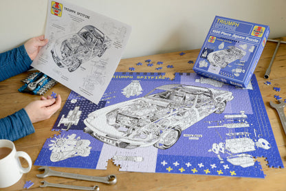 Haynes Triumph Spitfire 1000 Piece Jigsaw Puzzle