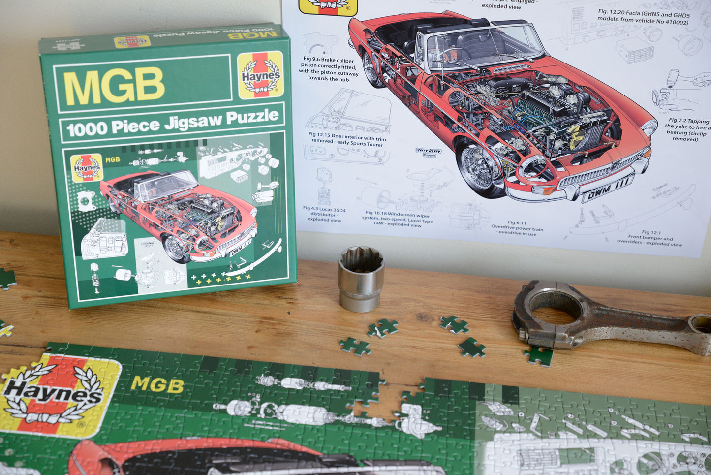 Haynes MGB 1000 Piece Jigsaw Puzzle