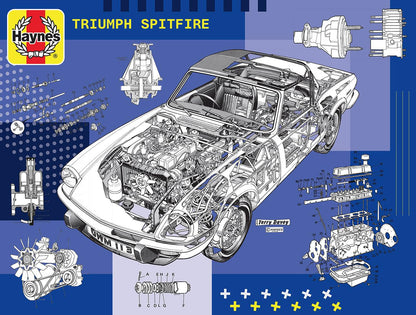 Haynes Motoring 4 x 1000 Piece Jigsaw Puzzle Bundle