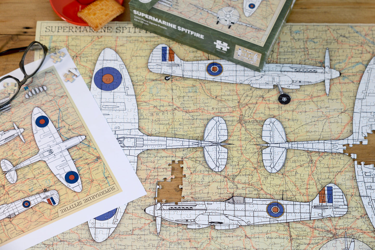 PRE-ORDER Imperial War Museums Spitfire 90th Anniversary 1000 Piece Jigsaw Puzzle