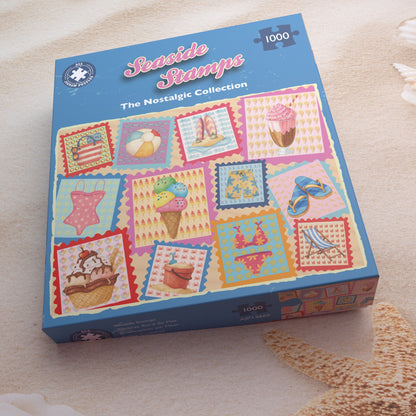 Seaside Stamps 1000 Piece Jigsaw