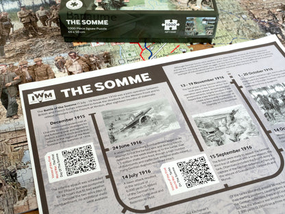 PRE-ORDER Imperial War Museums 110th Anniversary of the Battle of the Somme 1000 Piece Jigsaw Puzzle
