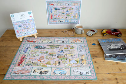 PRE-ORDER Tim Bulmer - Cars 1000 Piece Jigsaw Puzzle