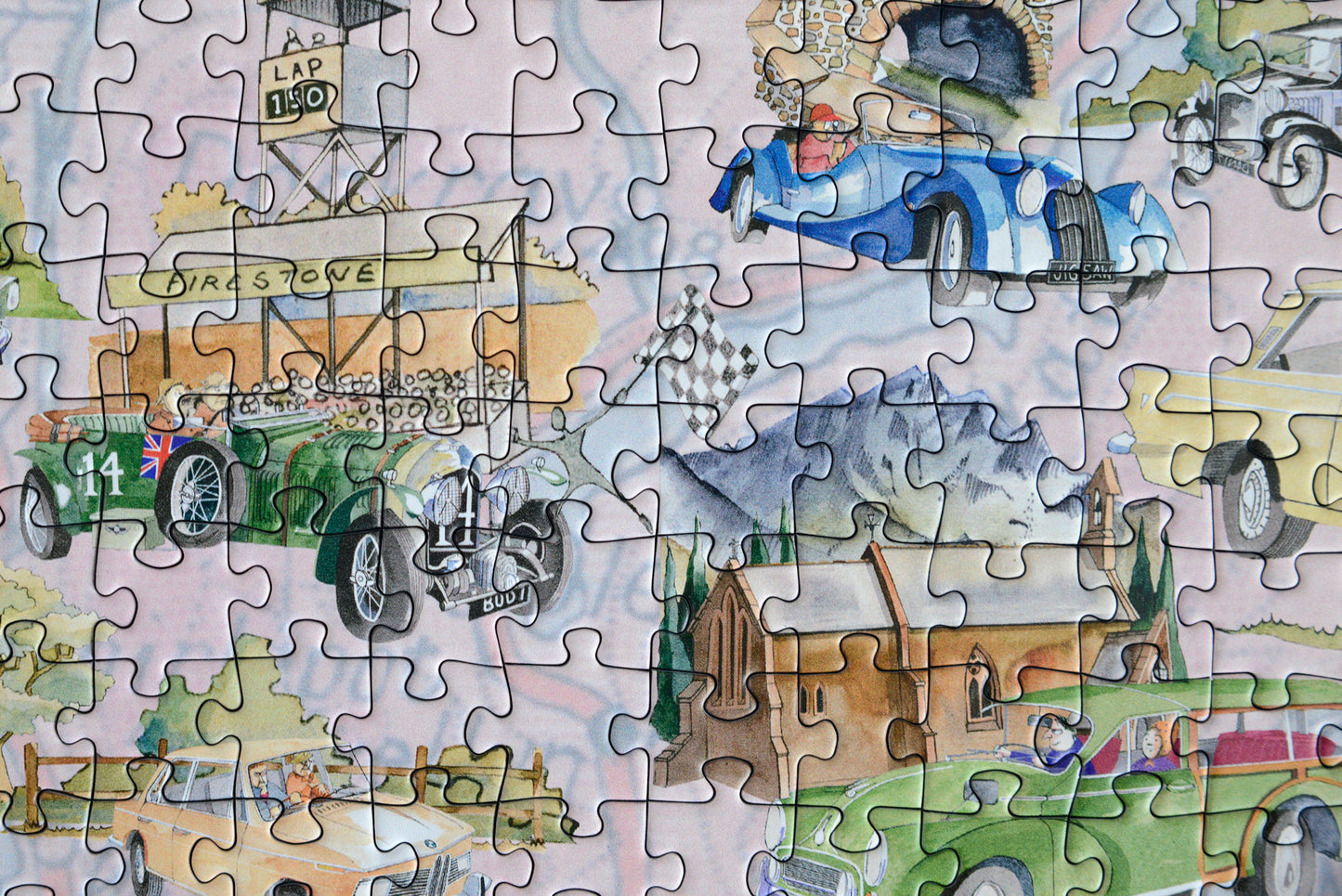 PRE-ORDER Tim Bulmer - Cars 1000 Piece Jigsaw Puzzle