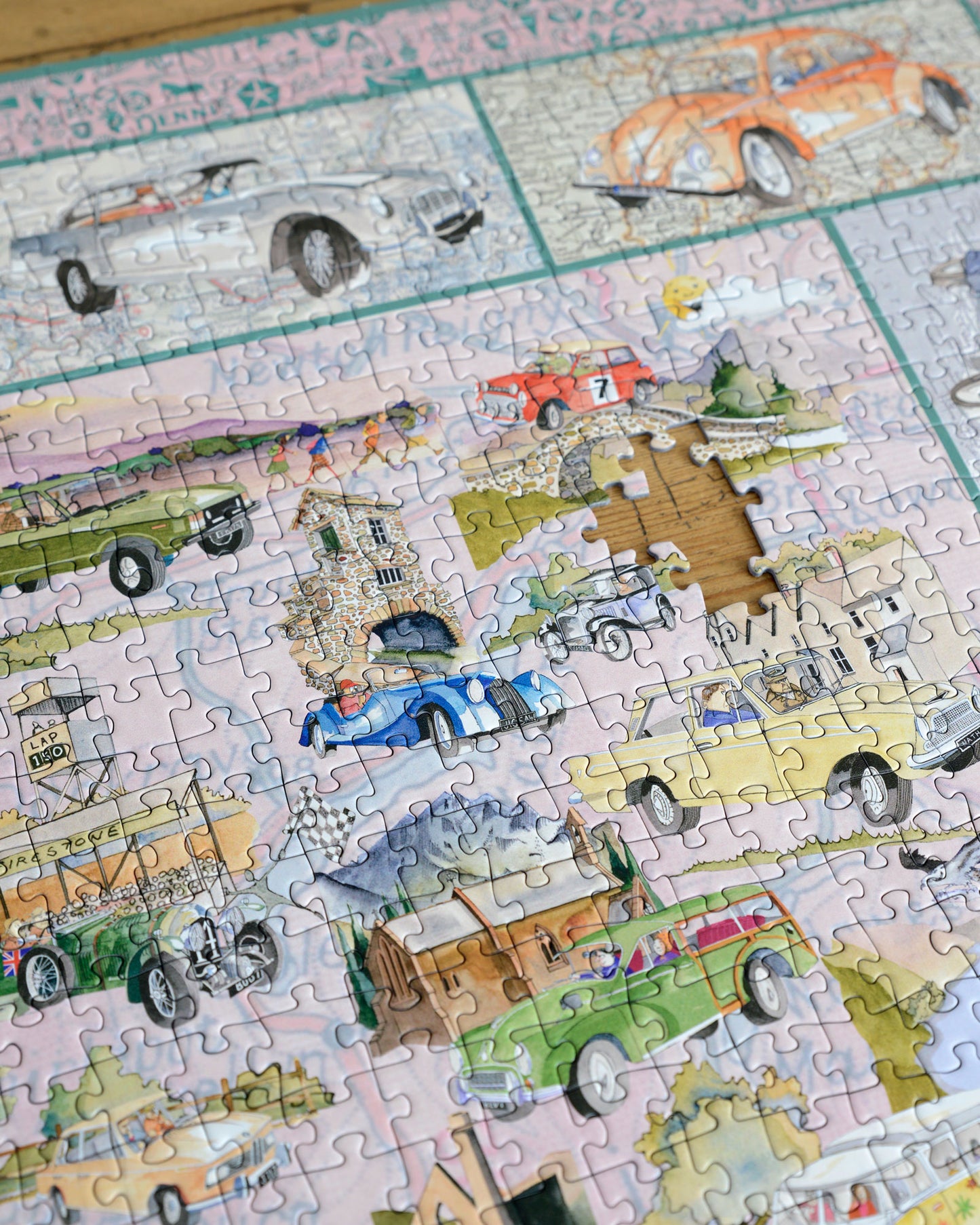 PRE-ORDER Tim Bulmer - Cars 1000 Piece Jigsaw Puzzle