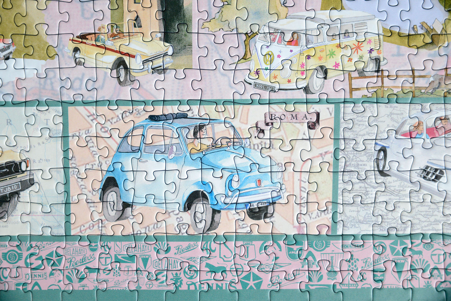 PRE-ORDER Tim Bulmer - Cars 1000 Piece Jigsaw Puzzle