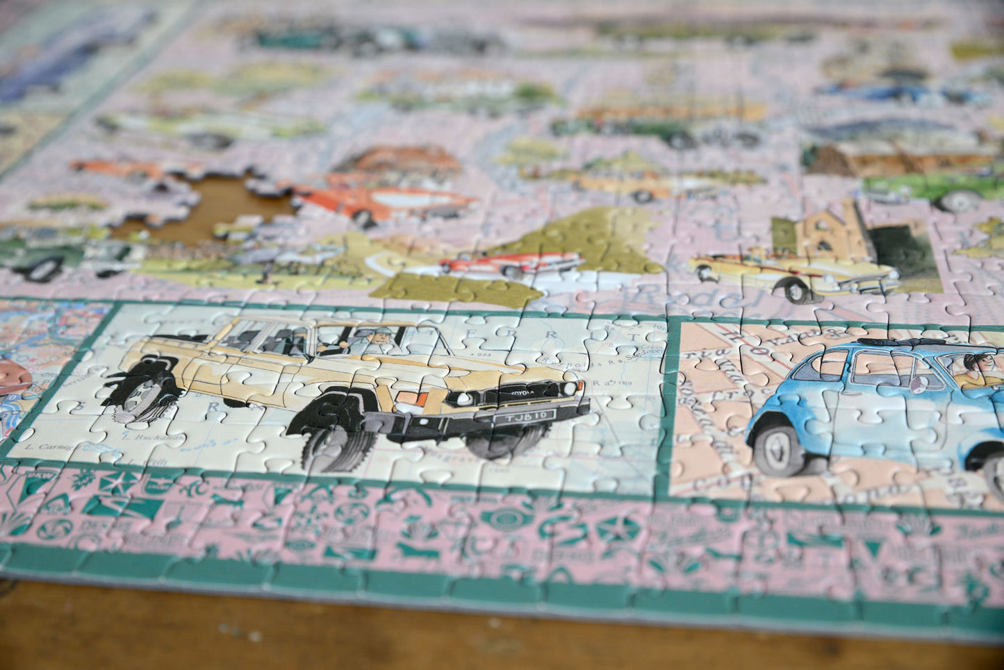 PRE-ORDER Tim Bulmer - Cars 1000 Piece Jigsaw Puzzle