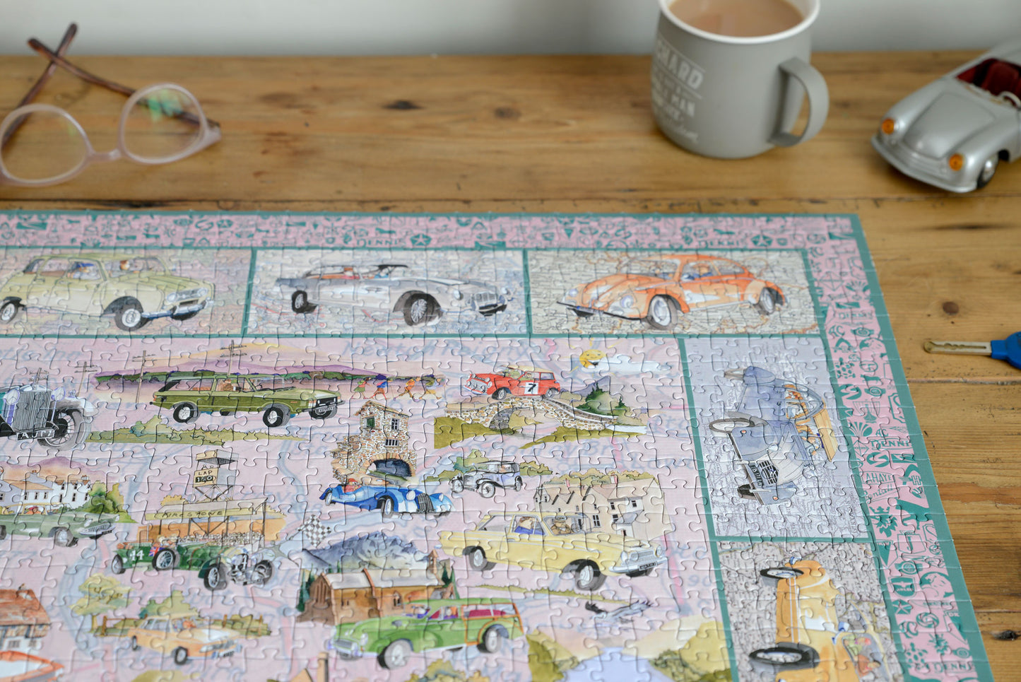 PRE-ORDER Tim Bulmer - Cars 1000 Piece Jigsaw Puzzle