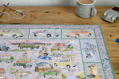 PRE-ORDER Tim Bulmer - Cars 1000 Piece Jigsaw Puzzle