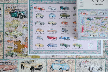 PRE-ORDER Tim Bulmer - Cars 1000 Piece Jigsaw Puzzle
