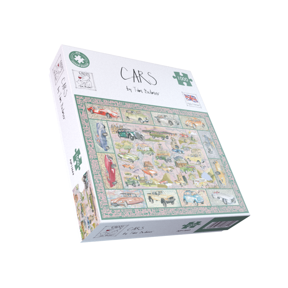 PRE-ORDER Tim Bulmer - Cars 1000 Piece Jigsaw Puzzle