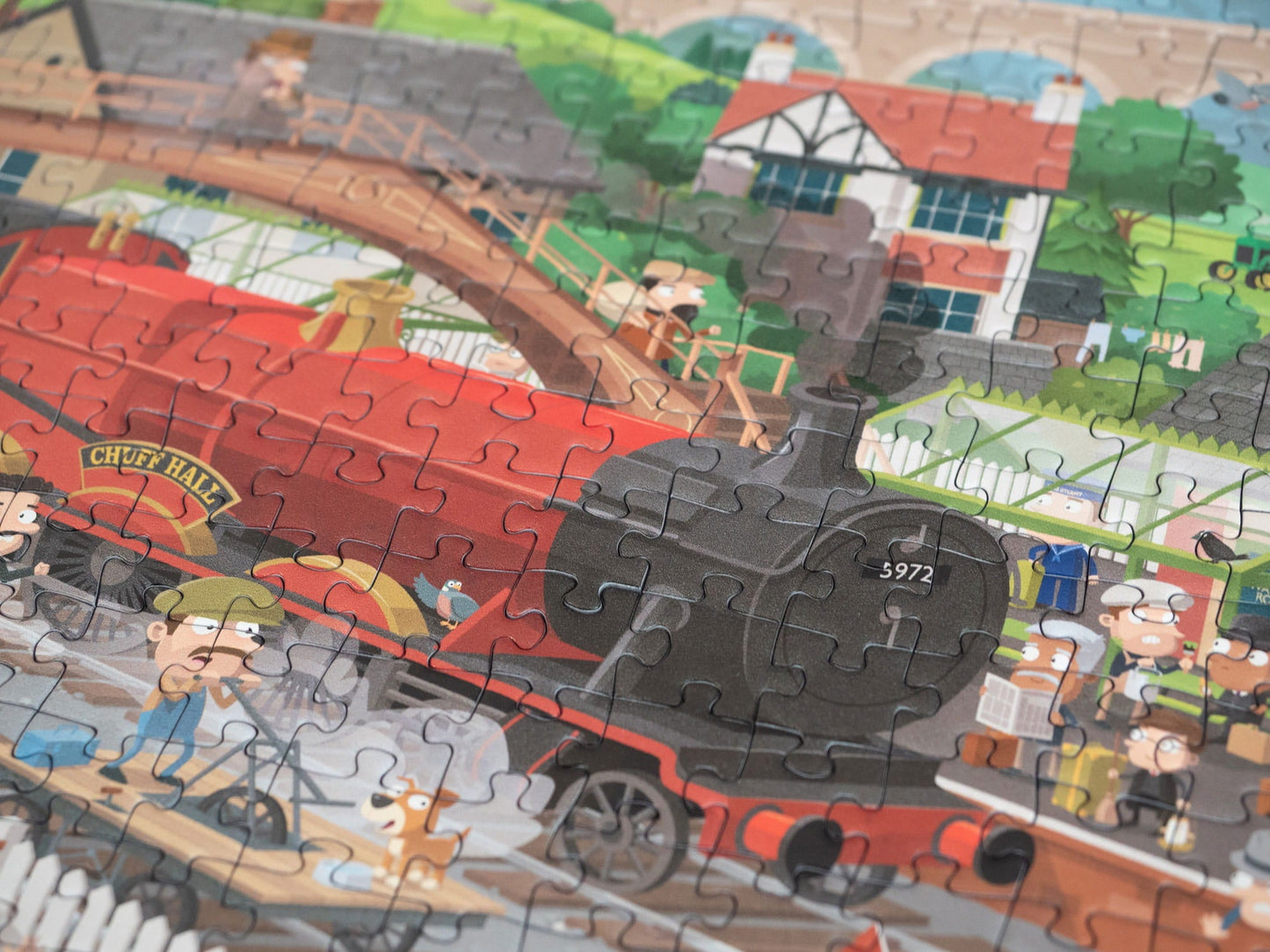 M J Cartoons 3 x 1000 Piece Jigsaw Puzzle Bundle