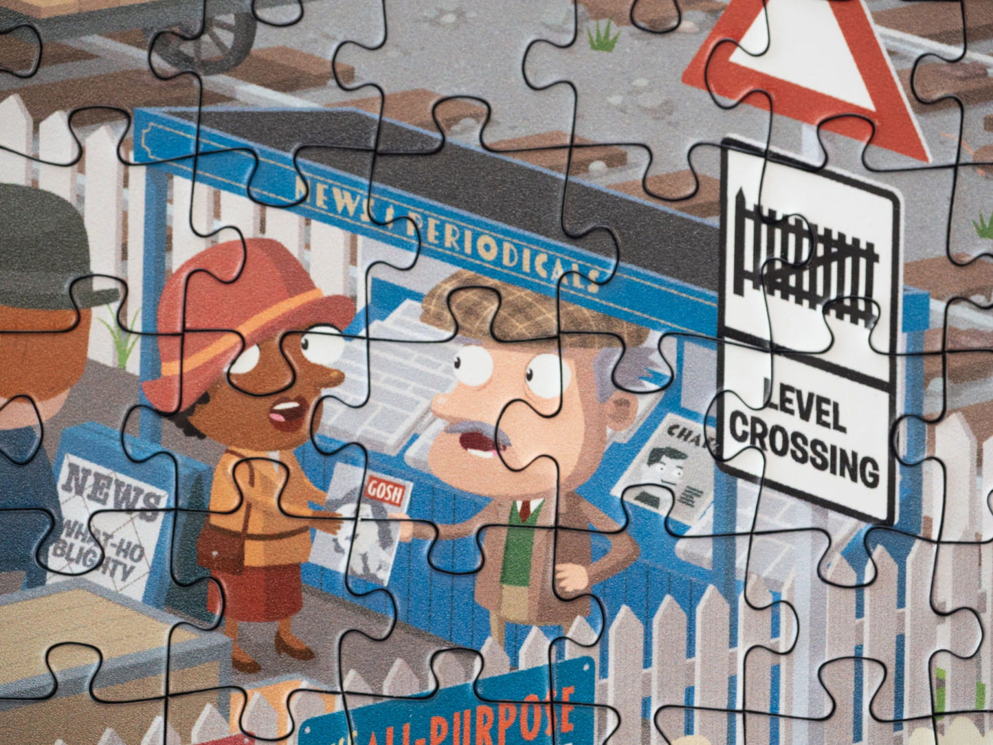 M J Cartoons 3 x 1000 Piece Jigsaw Puzzle Bundle