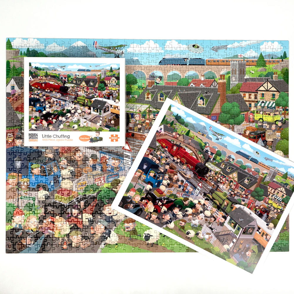 Little Chuffing 1000 Piece Jigsaw Puzzle