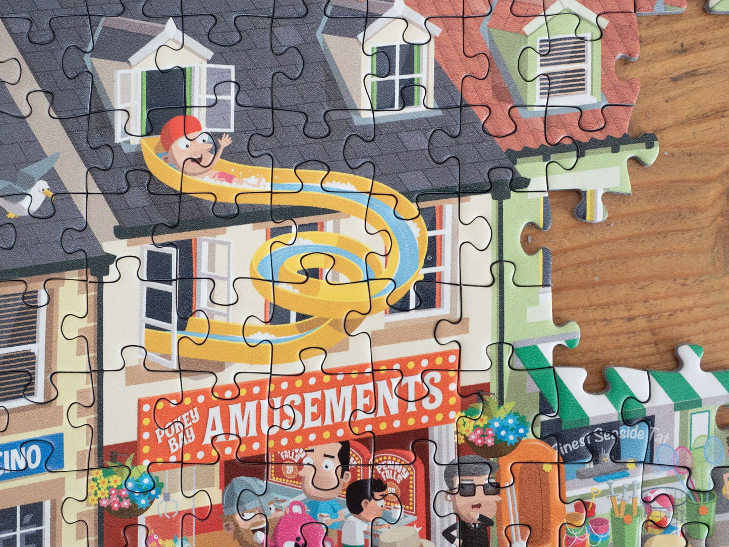 M J Cartoons 3 x 1000 Piece Jigsaw Puzzle Bundle