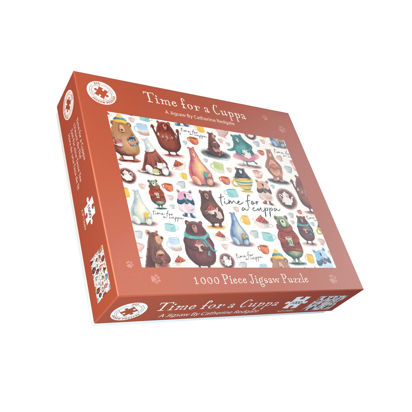 Time for a Cuppa Tea Bears 1000 Piece Jigsaw