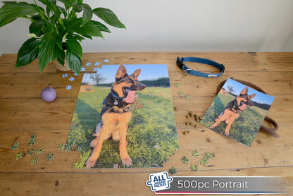 Personalised Photo Jigsaw Puzzle 1000 / 500 / 400 / 200 / 100 Pieces