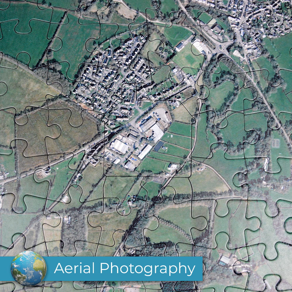 Hometown Personalised UK Map Jigsaw Puzzle