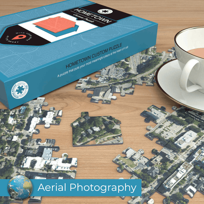 Hometown Personalised UK Map Jigsaw Puzzle