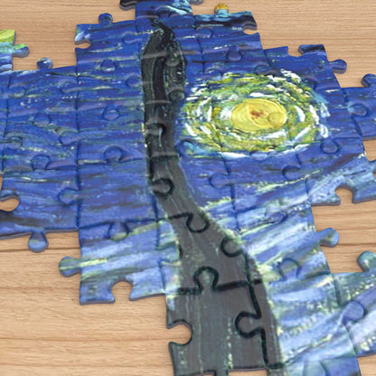 Starry Night by Vincent van Gogh 1000 or 500 Piece Jigsaw Puzzle