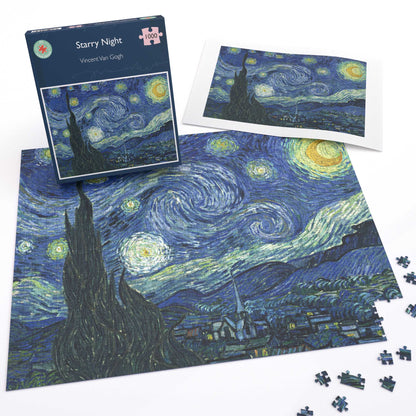 Starry Night by Vincent van Gogh 1000 or 500 Piece Jigsaw Puzzle