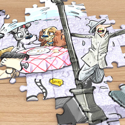Chaos at the Movies - No.9 1000 Piece Jigsaw Puzzle
