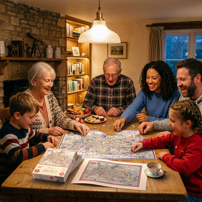 USA Map - Tim Bulmer 1000 Piece Jigsaw Puzzle