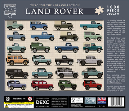 Land Rover 1000 Piece Jigsaw Puzzle