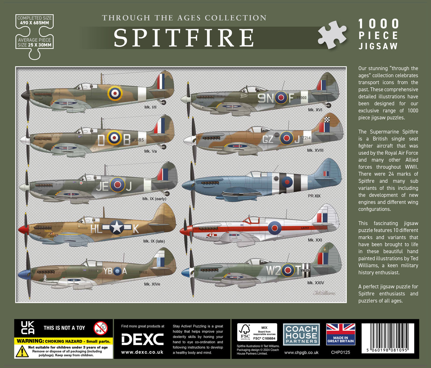 Spitfire 1000 Piece Jigsaw Puzzle