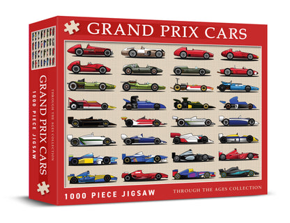 Grand Prix Cars 1000 Piece Jigsaw Puzzle