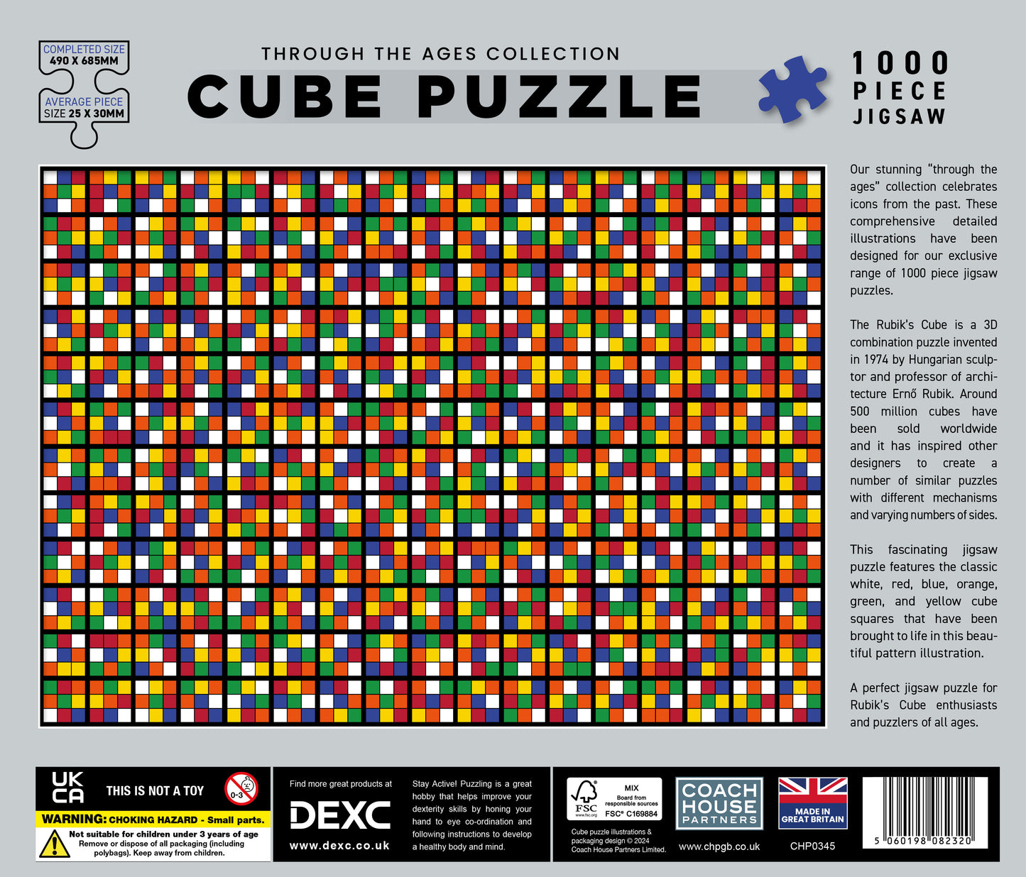 Cube 1000 Piece Jigsaw Puzzle