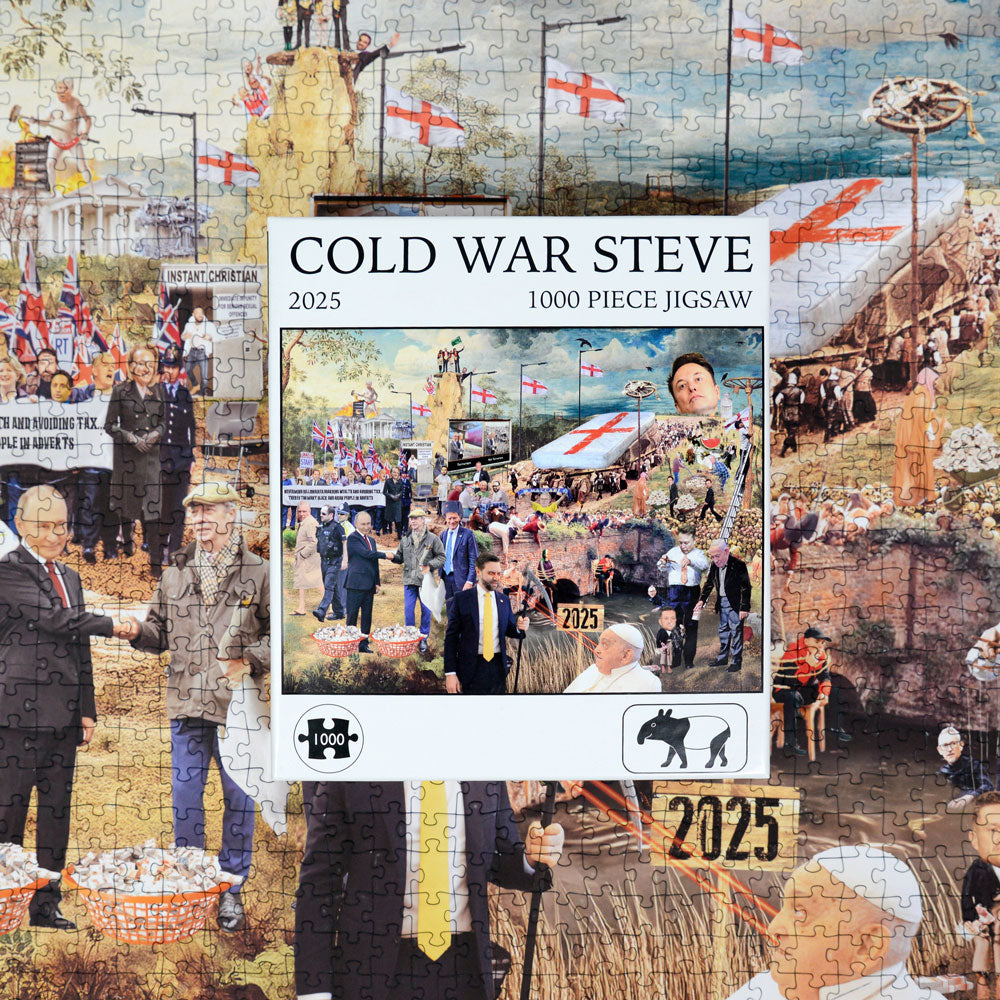 PRE-ORDER Cold War Steve  '2025' 1000 Piece Jigsaw Puzzle